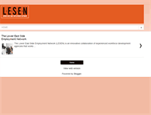 Tablet Screenshot of lesemploymentnetwork.org